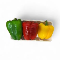 POIVRON TRICOLORE BARQUETTE PP