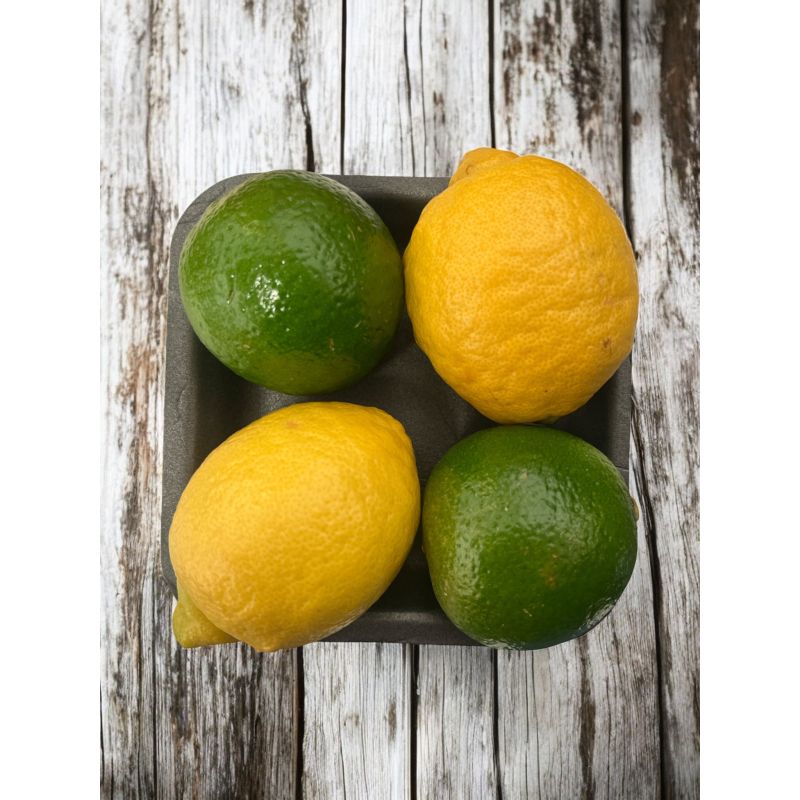 CITRON MIXTE BARQ X 4 BARQ JAUNE ET VERT